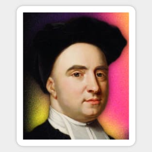 George Berkeley Portrait | George Berkeley Artwork Sticker